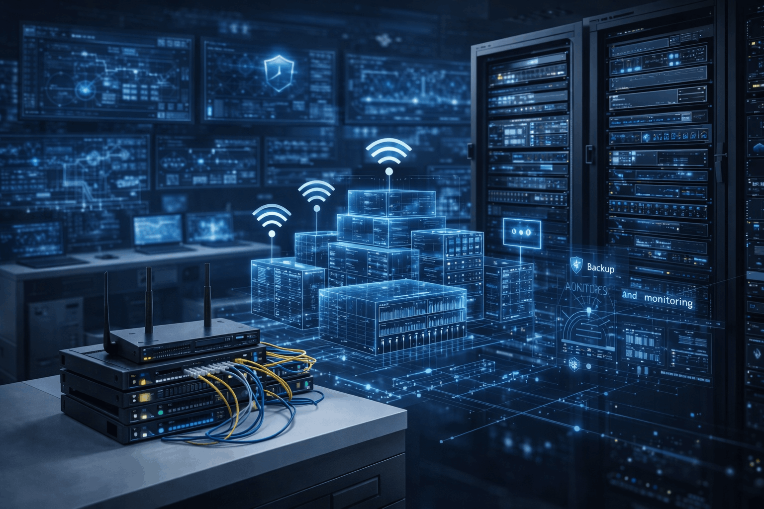 Архитектура серверной и сетевой инфраструктуры